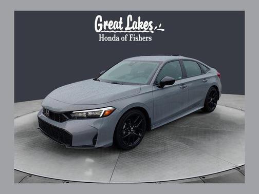 Meteorite Gray Metallic 2026 Honda Civic Sport
