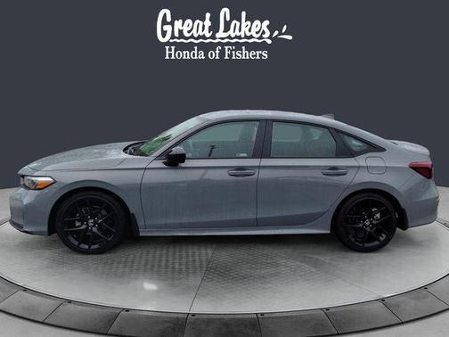 Meteorite Gray Metallic 2026 Honda Civic Sport