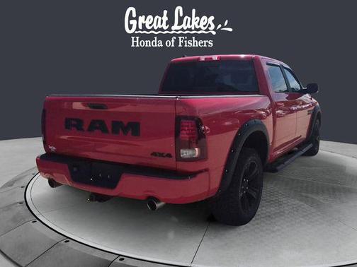 Flame Red Clearcoat 2017 RAM 1500 Night Crew Cab 4x4 5'7' Box