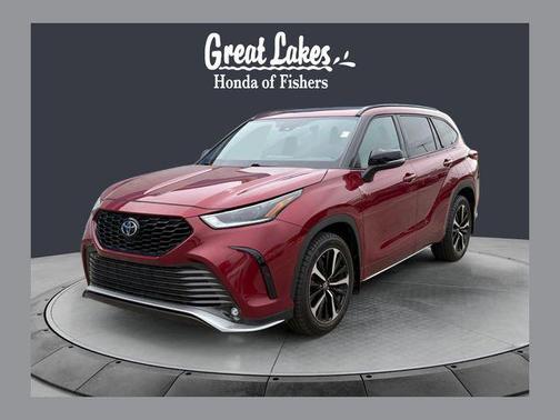 Ruby Flare Pearl 2021 Toyota Highlander XSE