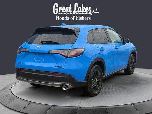 Boost Blue Pearl 2026 Honda HR-V 2WD Sport