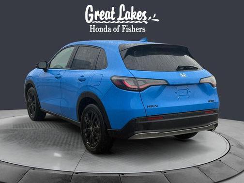 Boost Blue Pearl 2026 Honda HR-V 2WD Sport
