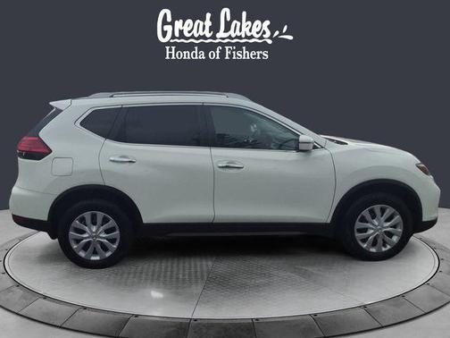 Glacier White 2017 Nissan Rogue S