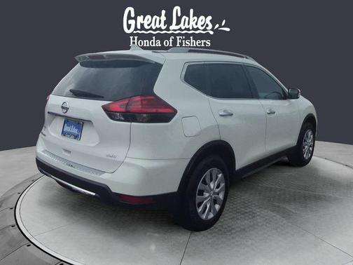 Glacier White 2017 Nissan Rogue S