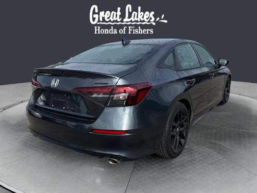 Meteorite Gray Metallic 2026 Honda Civic Sport