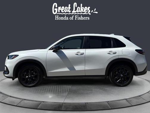 Platinum White Pearl 2024 Honda HR-V Sport