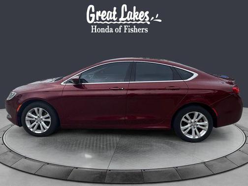Velvet Red Pearlcoat 2015 Chrysler 200 Limited
