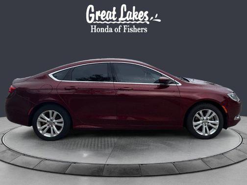Velvet Red Pearlcoat 2015 Chrysler 200 Limited