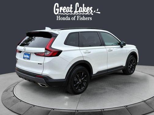 Platinum White Pearl 2026 Honda CR-V Hybrid Sport AWD