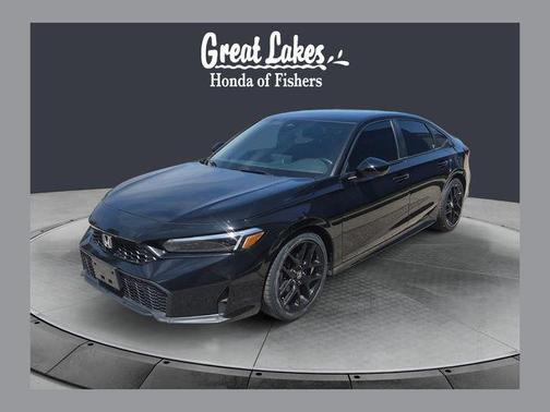 Crystal Black Pearl 2025 Honda Civic Sport