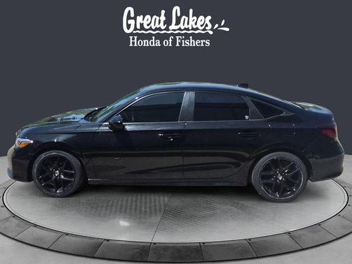 Crystal Black Pearl 2025 Honda Civic Sport