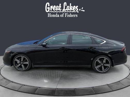 Crystal Black Pearl 2025 Honda Accord Hybrid Sport