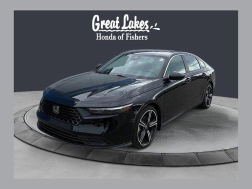 Crystal Black Pearl 2025 Honda Accord Hybrid Sport