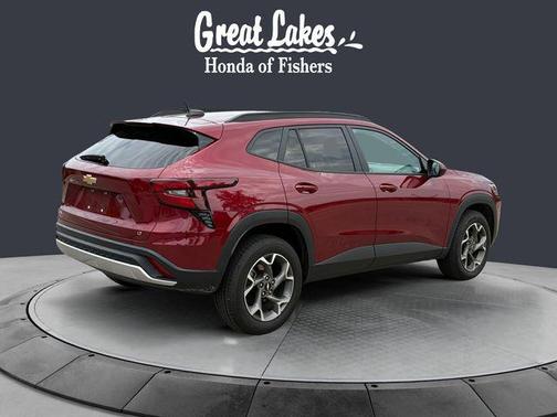 Crimson Metallic 2025 Chevrolet Trax LT
