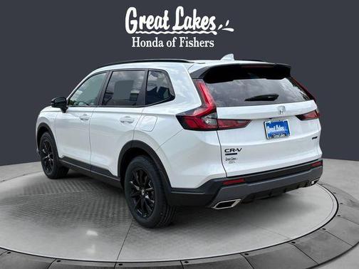 Platinum White Pearl 2026 Honda CR-V Hybrid Sport AWD
