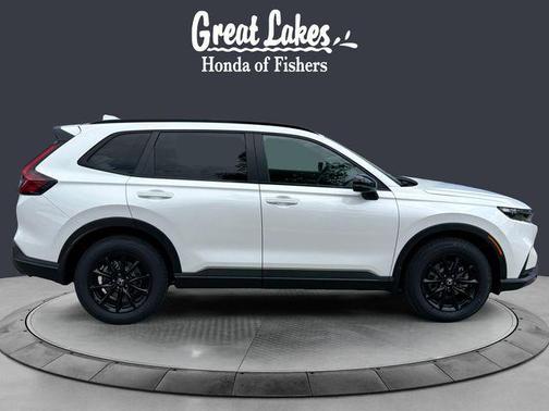 Platinum White Pearl 2026 Honda CR-V Hybrid Sport AWD