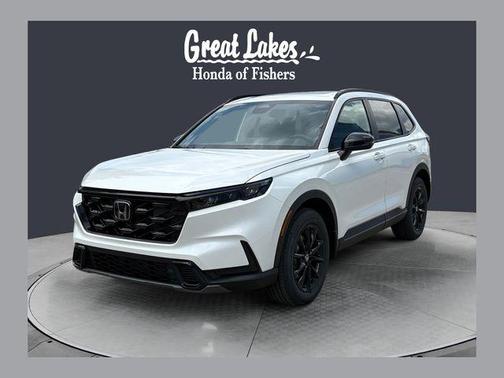 Platinum White Pearl 2026 Honda CR-V Hybrid Sport AWD
