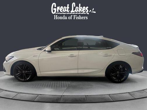 Platinum White Pearl 2025 Acura Integra A-SPEC