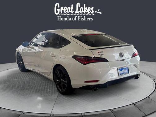 Platinum White Pearl 2025 Acura Integra A-SPEC