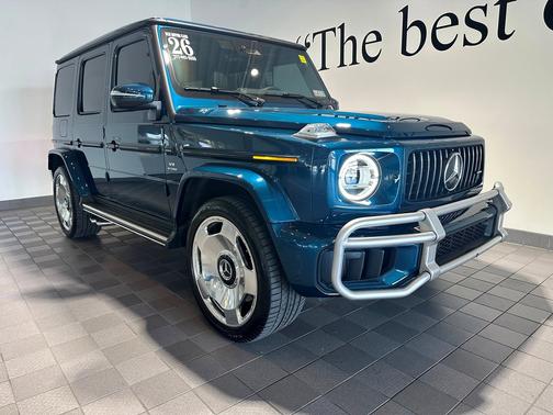 MANUFAKTUR Sea Blue metallic 2026 Mercedes-Benz AMG G 63 Base