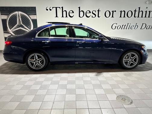 Nautical Blue Metallic 2023 Mercedes-Benz E-Class E 450 4MATIC