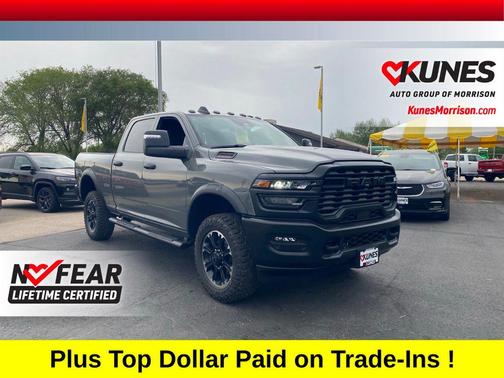 Ceramic Gray Clearcoat 2026 RAM 2500 Warlock Crew Cab 4x4 6'4' Box