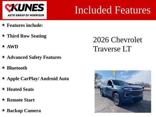 2026 Chevrolet Traverse LT