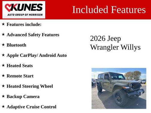 2026 Jeep Wrangler Willys