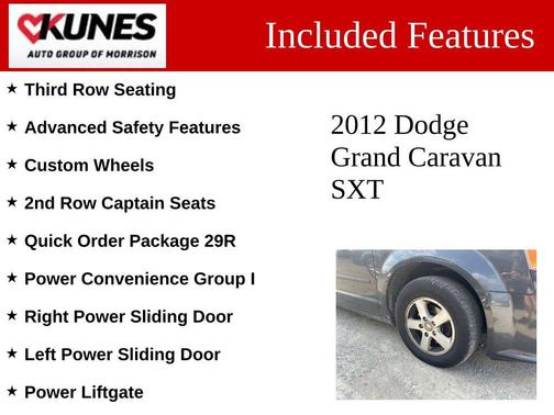 2012 Dodge Grand Caravan SXT