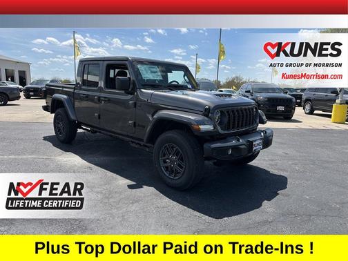Granite Crystal Metallic Clearcoat 2026 Jeep Gladiator Sport S
