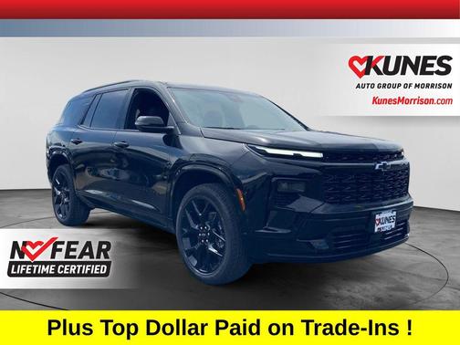 Mosaic Black Metallic 2026 Chevrolet Traverse RS