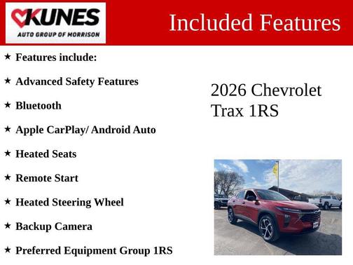 2026 Chevrolet Trax FWD 1RS