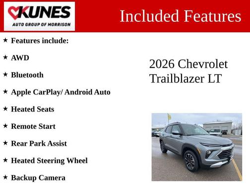 2026 Chevrolet Trailblazer LT