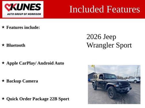 2026 Jeep Wrangler Sport