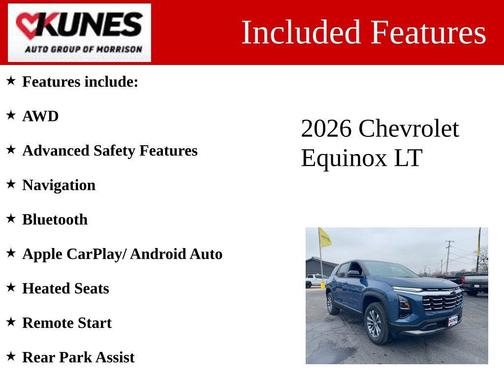 2026 Chevrolet Equinox 1LT
