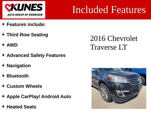 2016 Chevrolet Traverse 2LT