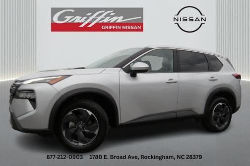 Brilliant Silver Metallic 2024 Nissan Rogue SV