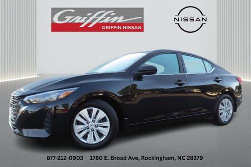 Black 2025 Nissan Sentra S