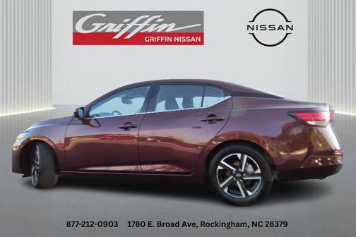 Rosewood Metallic 2025 Nissan Sentra SV