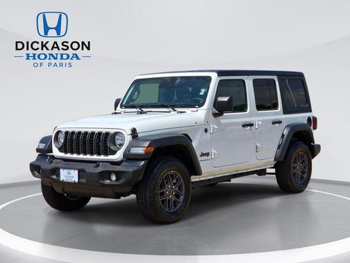 Bright White Clearcoat 2025 Jeep Wrangler Sport S