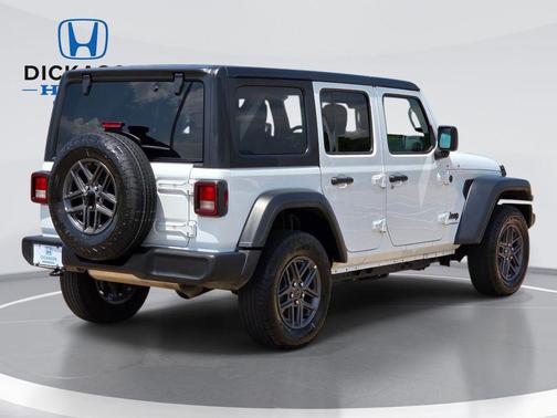 Bright White Clearcoat 2025 Jeep Wrangler Sport S