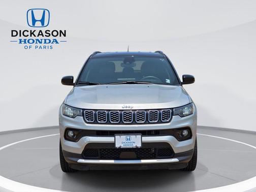 Silver Zynith Metallic Clearcoat 2025 Jeep Compass Limited