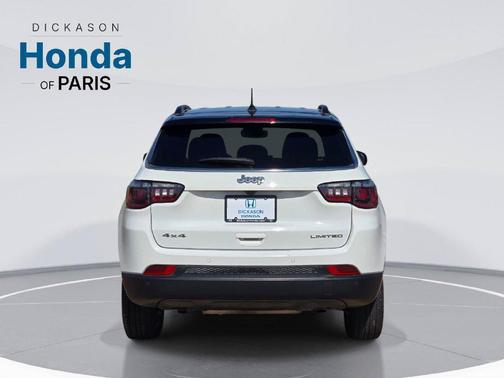 Bright White Clearcoat 2025 Jeep Compass Limited