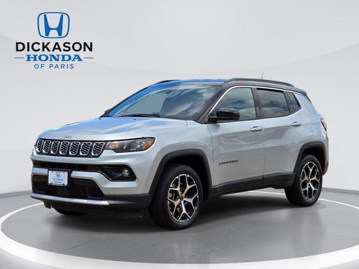 Silver Zynith Metallic Clearcoat 2025 Jeep Compass Limited