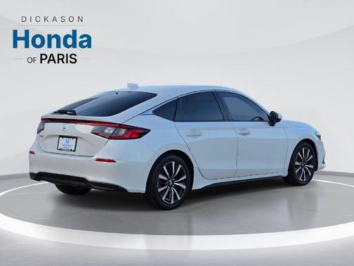 Platinum White Pearl 2024 Honda Civic EX-L