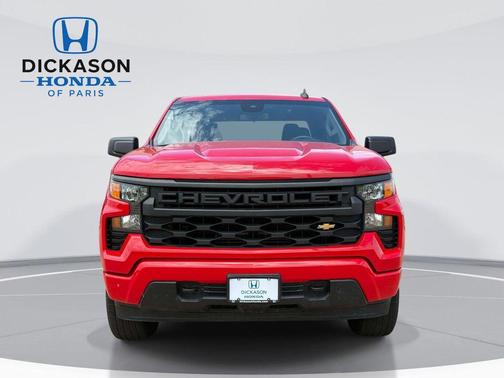 Red Hot 2023 Chevrolet Silverado 1500 Custom