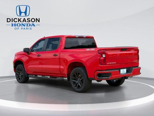 Red Hot 2023 Chevrolet Silverado 1500 Custom