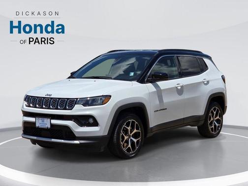 Bright White Clearcoat 2025 Jeep Compass Limited