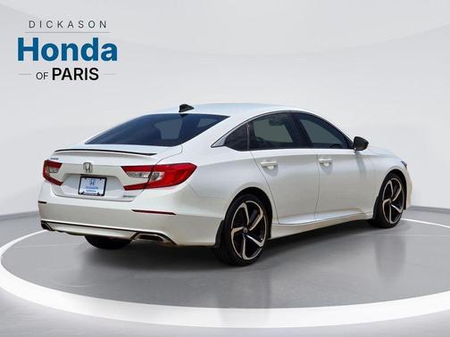 Platinum White 2022 Honda Accord Sport 1.5T
