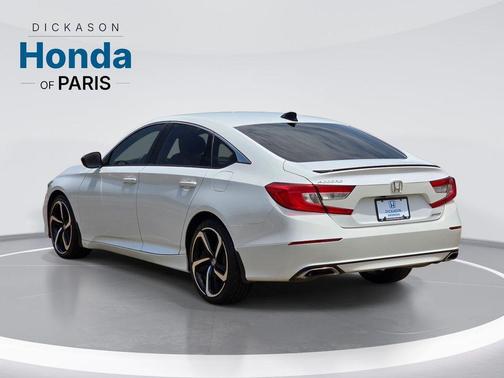 Platinum White 2022 Honda Accord Sport 1.5T